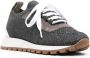 Brunello Cucinelli sock-style low-top sneakers Grey - Thumbnail 2