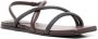 Brunello Cucinelli strappy flat sandals Brown - Thumbnail 2