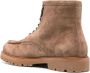 Brunello Cucinelli suede lace-up ankle boots Brown - Thumbnail 3
