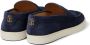 Brunello Cucinelli suede penny loafers Blue - Thumbnail 3