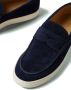 Brunello Cucinelli suede penny loafers Blue - Thumbnail 4