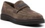 Brunello Cucinelli suede penny loafers Grey - Thumbnail 2