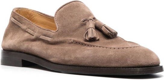 Brunello Cucinelli tassel-detail loafers Brown