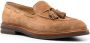 Brunello Cucinelli tassel-detail suede loafers Brown - Thumbnail 2