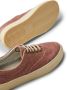Brunello Cucinelli twill lace-up sneakers Red - Thumbnail 4