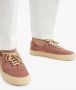 Brunello Cucinelli twill lace-up sneakers Red - Thumbnail 5