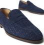 Brunello Cucinelli woven suede loafers Blue - Thumbnail 4