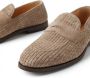 Brunello Cucinelli woven suede loafers Neutrals - Thumbnail 4