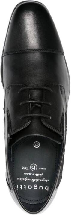 Bugatti Leagro leather derby shoes Black