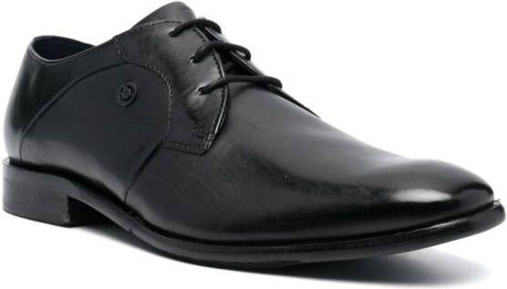 Bugatti Mansueto Flex leather Oxford shoes Black