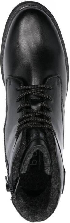 Bugatti Pako Evo leather boots Black