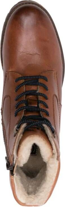 Bugatti Valere Comfort lace-up boots Brown