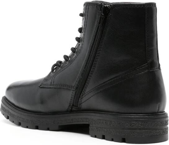 Bugatti Zaru leather ankle boots Black