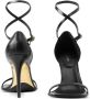 Burberry 100mm wrap-around leather sandals Black - Thumbnail 4