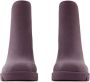 Burberry 70mm round-toe slip-on boots Purple - Thumbnail 3