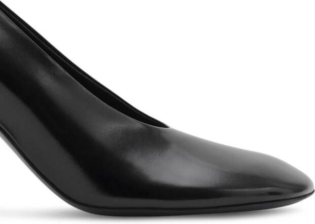 Burberry 85mm Baby leather pumps Black