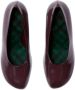 Burberry almond-toe leather pumps Red - Thumbnail 4
