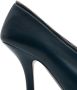 Burberry Baby Zip 100mm leather pumps Blue - Thumbnail 2