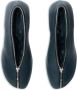 Burberry Baby Zip 100mm leather pumps Blue - Thumbnail 5
