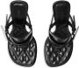 Burberry Bay leather sandals Black - Thumbnail 4