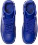 Burberry Box leather sneakers Blue - Thumbnail 4
