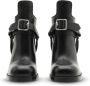 Burberry buckled 100mm leather ankle boots Black - Thumbnail 2