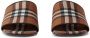 Burberry check block-heel mules Brown - Thumbnail 2