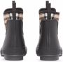 Burberry check-panel rain boots Black - Thumbnail 3