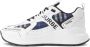 Burberry check-pattern leather sneakers White - Thumbnail 5