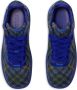 Burberry checked knitted sneakers Blue - Thumbnail 4