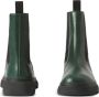 Burberry Chelsea slip-on leather boots Green - Thumbnail 4
