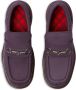 Burberry Creeper Clamp suede loafers Purple - Thumbnail 4