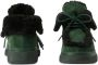 Burberry Creeper shearling boots Green - Thumbnail 4