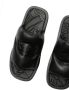 Burberry EKD Slab leather slides Black - Thumbnail 2
