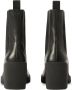 Burberry elasticated-panel leather boots Black - Thumbnail 2