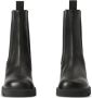 Burberry elasticated-panel leather boots Black - Thumbnail 3