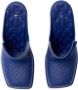 Burberry Highland rubber mules Blue - Thumbnail 5