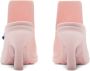 Burberry Highland rubber mules Pink - Thumbnail 3