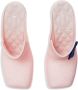 Burberry Highland rubber mules Pink - Thumbnail 4
