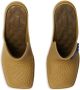 Burberry Highland rubber mules Yellow - Thumbnail 4
