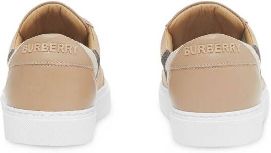 Burberry House check sneakers Brown