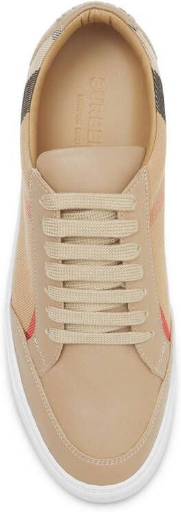 Burberry House check sneakers Brown