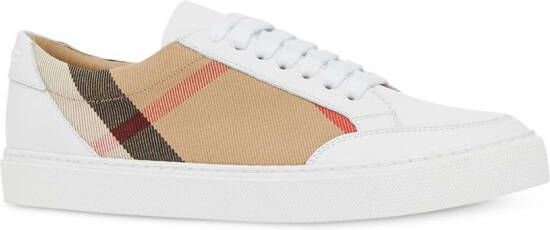 Burberry House Check sneakers White