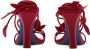 Burberry Ivy Flora 105mm leather sandals​ Red - Thumbnail 3
