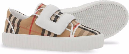 Burberry Kids Vintage Check sneakers Neutrals