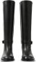 Burberry knee-high leather boots Black - Thumbnail 2