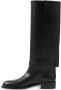 Burberry knee-high leather boots Black - Thumbnail 5