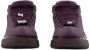 Burberry lace-up leather ankle boots Purple - Thumbnail 3