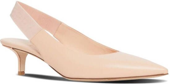 Burberry leather slingback pumps Pink