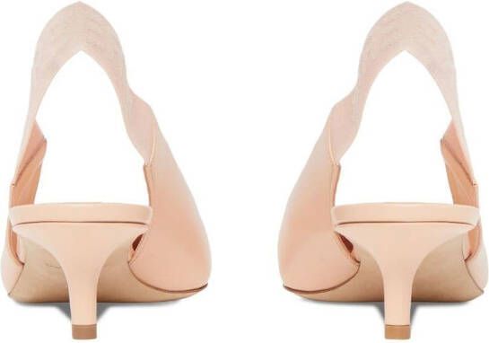 Burberry leather slingback pumps Pink